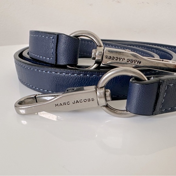 Marc Jacobs Handbags - ⭕️ MARC JACOBS Bag Strap Navy Blue Leather